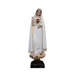 彩绘木雕-圣母圣心（Sacred Heart of Mary）-多尺寸