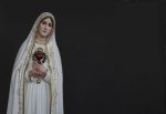 彩绘木雕-圣母圣心（Sacred Heart of Mary）-多尺寸 - 图片 2