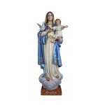 彩绘木雕-圣母·和平（Our Lady of Peace）-多尺寸