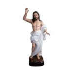 彩绘木雕-复活基督（Resurrected Christ）-多尺寸