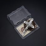 十字架项链-圣本笃-锌合金镀银-7.5x4.5cm - 图片 3