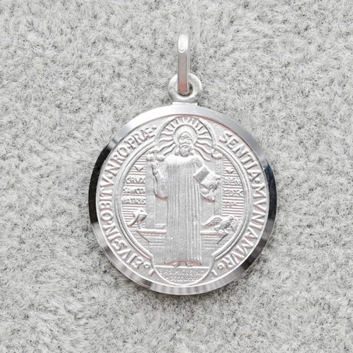 圣本笃圣牌-925银-0.9 / 1.1 / 1.3 / 1.5 / 1.7 / 1.9 / 2.1 / 2.5 / 3.3cm｜9mm - 图片 4