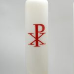 手工白玉酥油灯-PX和平-带合金底座-高31cm/33cm一对 - 图片 8