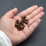 DIY珠子-金丝檀木散珠-6/8/10mm-100颗/包 - 图片 4