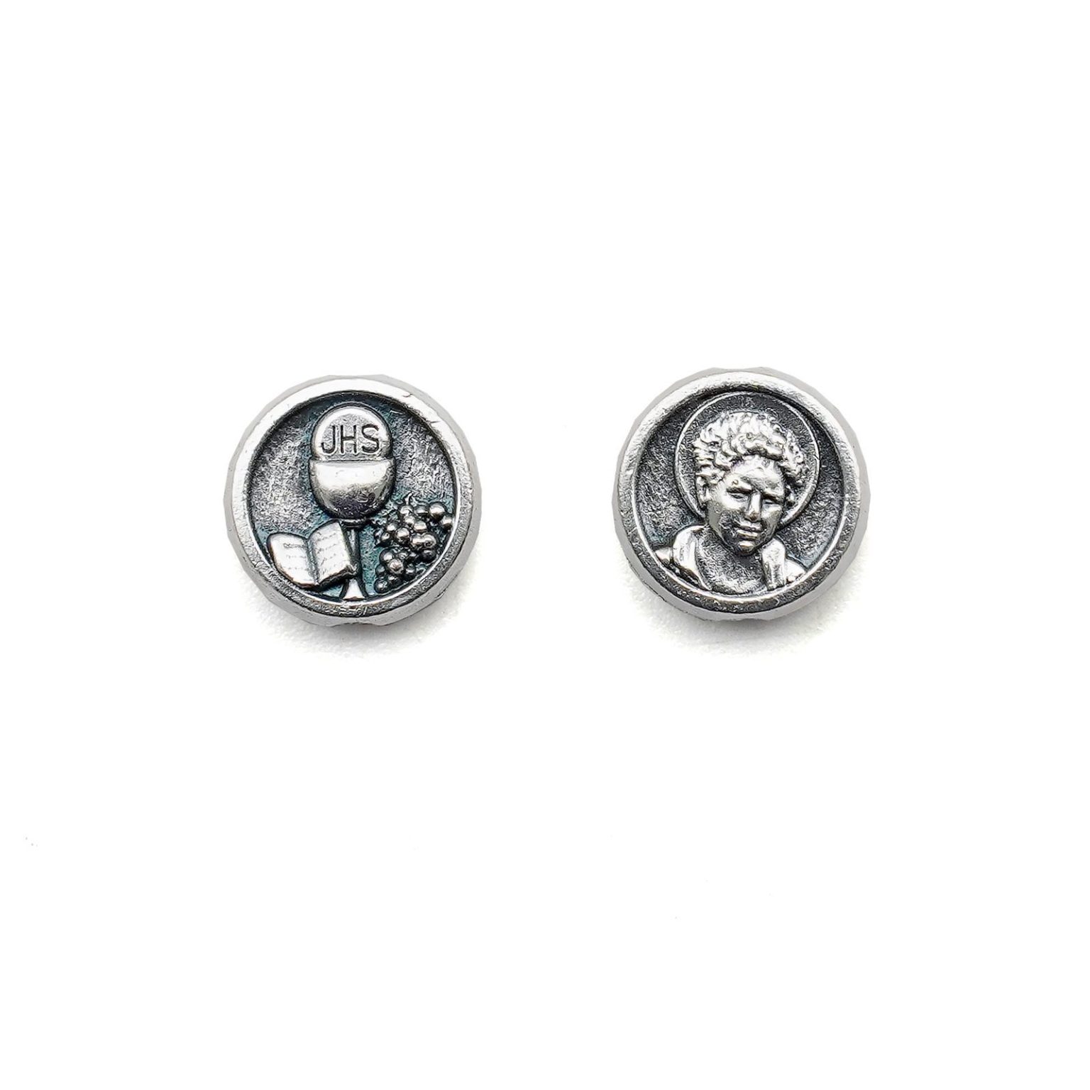 DIY珠子-阿库蒂斯+圣体-锌合金-9.8mm-10颗/包