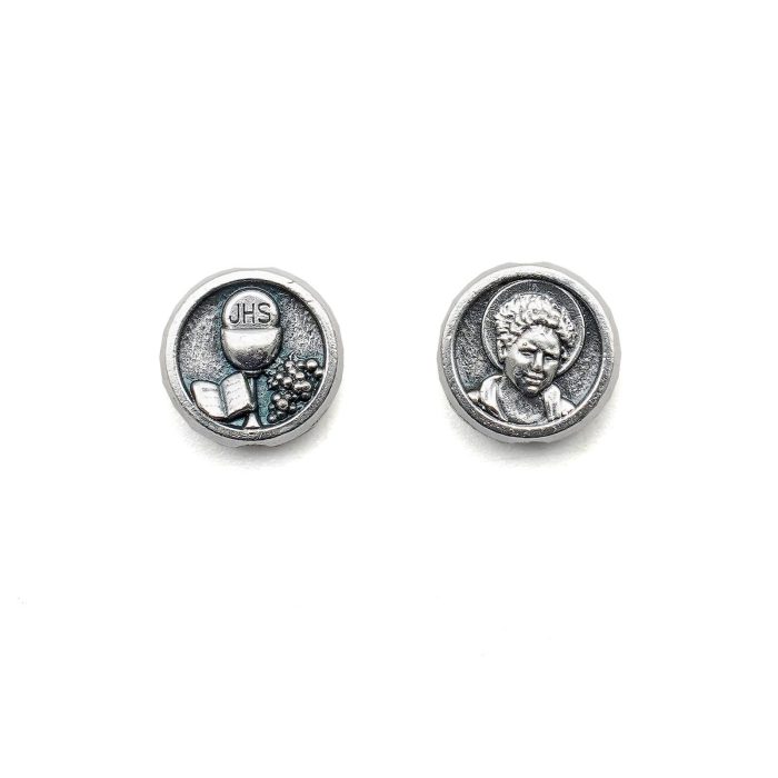 DIY珠子-阿库蒂斯+圣体-锌合金-9.8mm-10颗/包