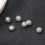 DIY珠子-玫瑰花-锌合金-8mm-10颗/包 - 图片 4