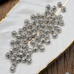 DIY珠子-玫瑰花-锌合金-8mm-10颗/包 - 图片 5