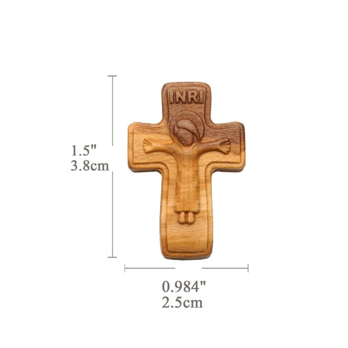 【捡漏】DIY十字架-卡通版B类-橄榄木-3.8cm - 图片 2