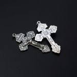DIY十字架-宽恕-拉丁文版-锌合金-5.1x3.5cm - 图片 5