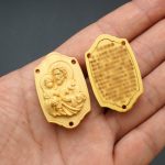 DIY三通-黄杨木-若瑟抱耶稣-3.6cm - 图片 3