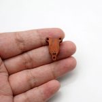 DIY三通-圣母-紫檀木-1.6x0.9cm - 图片 4