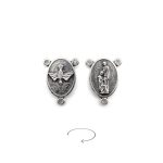 DIY三通-圣神+圣家三口-锌合金-1.6cm