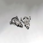 DIY三通-显灵圣母-光环中空-锌合金-2.0x1.2cm - 图片 6