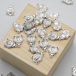 DIY三通-方济各+伯多禄广场-椭圆异形设计-锌合金-1.6cm - 图片 4
