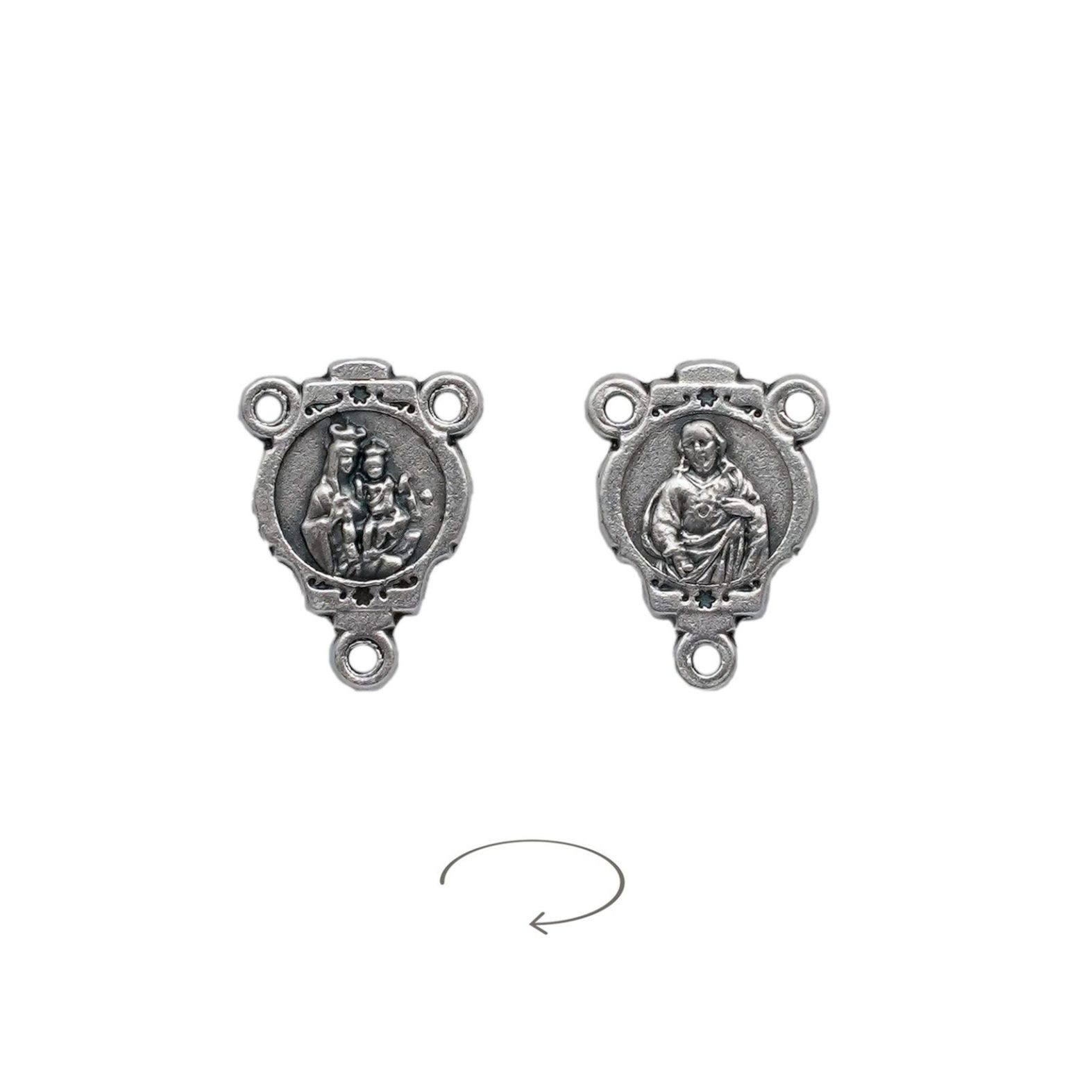 DIY三通-圣衣-椭圆异形设计-锌合金-1.6cm