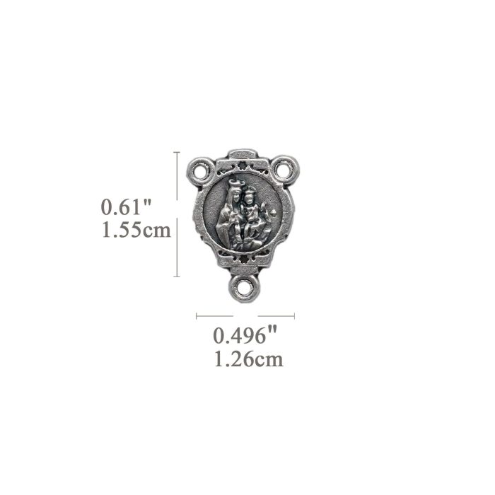 DIY三通-圣衣-椭圆异形设计-锌合金-1.6cm - 图片 2