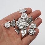 DIY三通-圣衣-椭圆异形设计-锌合金-1.6cm - 图片 3