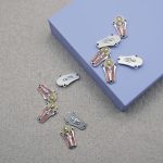 DIY三通-圣母-锌合金-红色-2.0cm - 图片 4