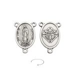 DIY三通-瓜达卢佩圣母-锌合金-2.1cm