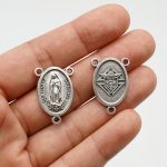 DIY三通-瓜达卢佩圣母-锌合金-2.1cm - 图片 5