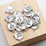DIY三通-教宗方济各+解结圣母-锌合金-1.6cm - 图片 3