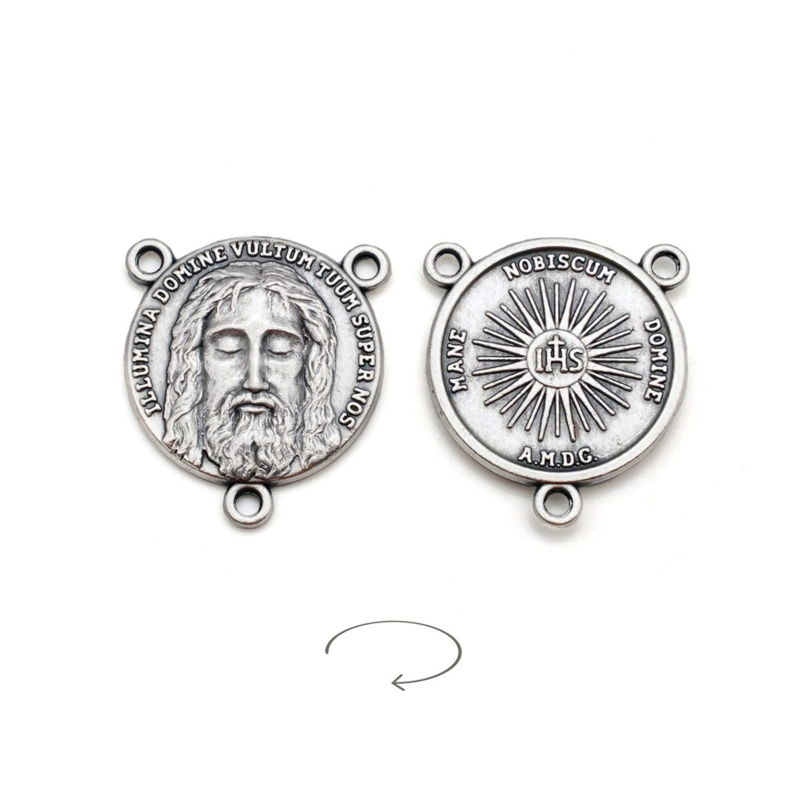 DIY三通-圣容-锌合金-2cm