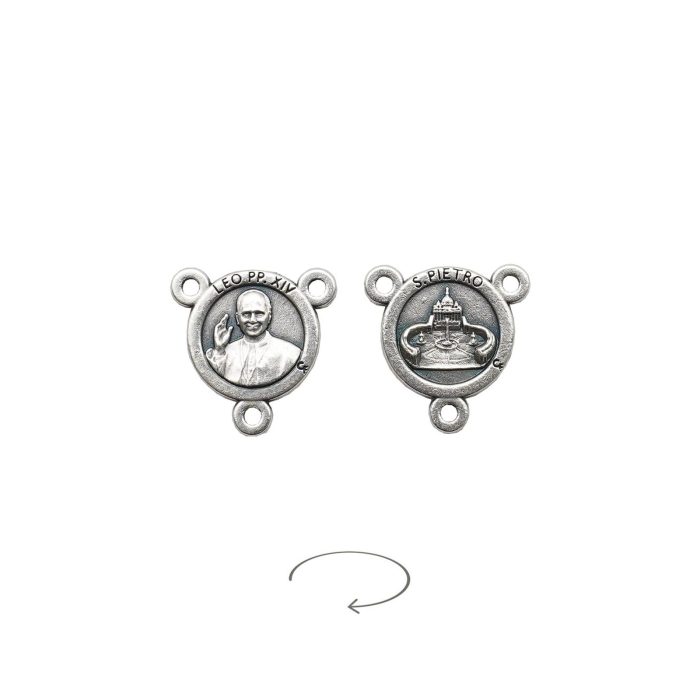 DIY三通-教宗良十四世-伯多禄广场-锌合金-1.3cm