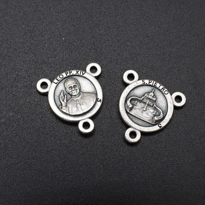 DIY三通-教宗良十四世-伯多禄广场-锌合金-1.3cm - 图片 3
