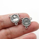 DIY三通-教宗良十四世-伯多禄广场-锌合金-1.3cm - 图片 4