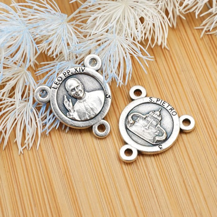 DIY三通-教宗良十四世-伯多禄广场-锌合金-1.3cm - 图片 5