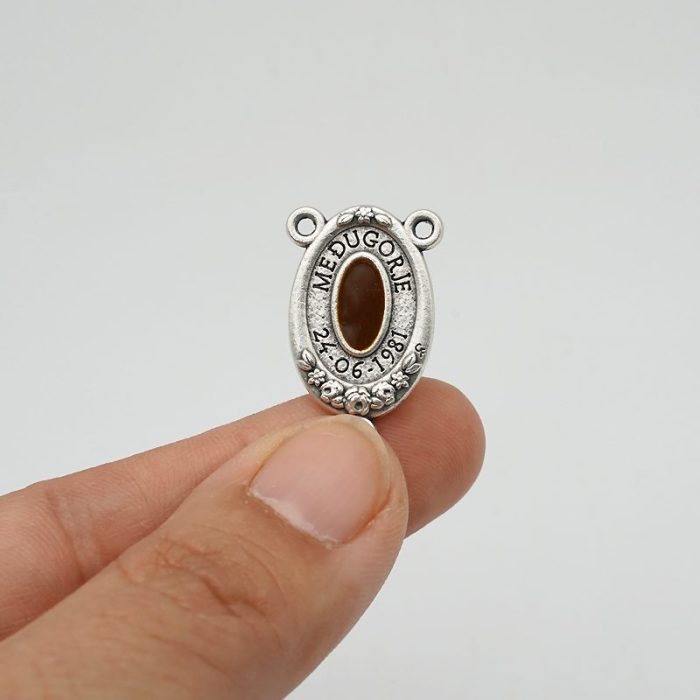 DIY三通-默主哥耶圣母-锌合金-1.7/2.2cm - 图片 4