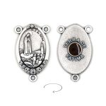 DIY三通-法蒂玛圣母+圣土-锌合金-3cm（大三通）