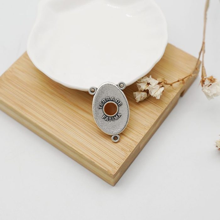 DIY三通-法蒂玛圣母+圣土-锌合金-3cm（大三通） - 图片 4