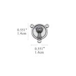 DIY三通-圣体-锌合金-1.4cm - 图片 2