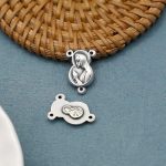DIY三通-圣母合掌祈祷+耶稣圣心-锌合金-1.1cm - 图片 3