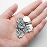 DIY三通-无染原罪与天使-锌合金-蓝色-1.3cm - 图片 3