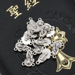 DIY三通-圣母抱耶稣+耶稣圣心-锌合金-1.6/1.8cm - 图片 3