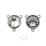 DIY三通-教宗方济各+伯多禄广场-锌合金-1.3/1.6cm