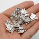 DIY三通-教宗方济各+伯多禄广场-锌合金-1.3/1.6cm - 图片 4