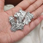 DIY三通-法蒂玛圣+圣母领报-锌合金-1.8cm - 图片 3