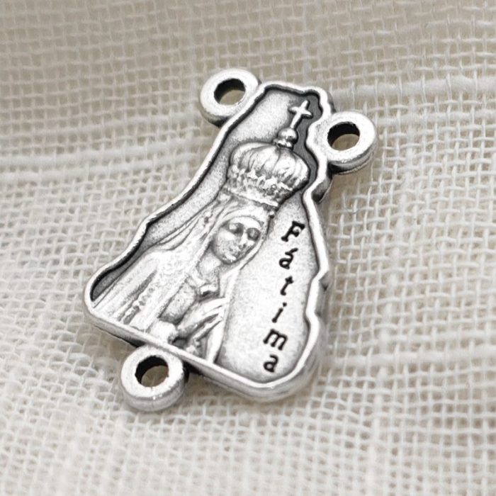 DIY三通-法蒂玛圣+圣母领报-锌合金-1.8cm - 图片 4