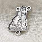 DIY三通-法蒂玛圣+圣母领报-锌合金-1.8cm - 图片 5