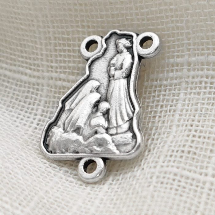 DIY三通-法蒂玛圣+圣母领报-锌合金-1.8cm - 图片 5