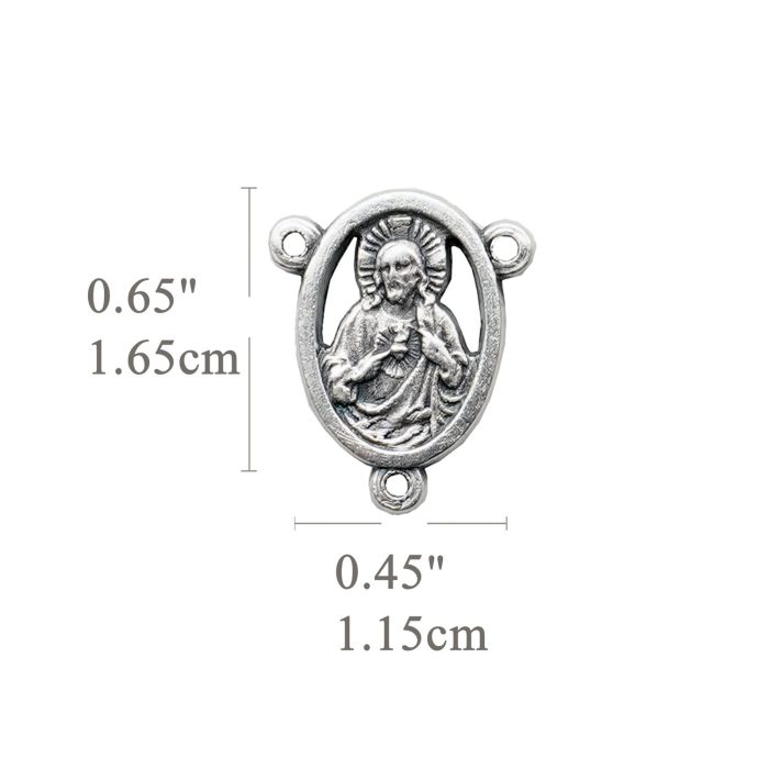 DIY三通-圣衣-锌合金-1.6x1.15cm - 图片 2