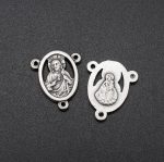 DIY三通-圣衣-锌合金-1.6x1.15cm - 图片 6