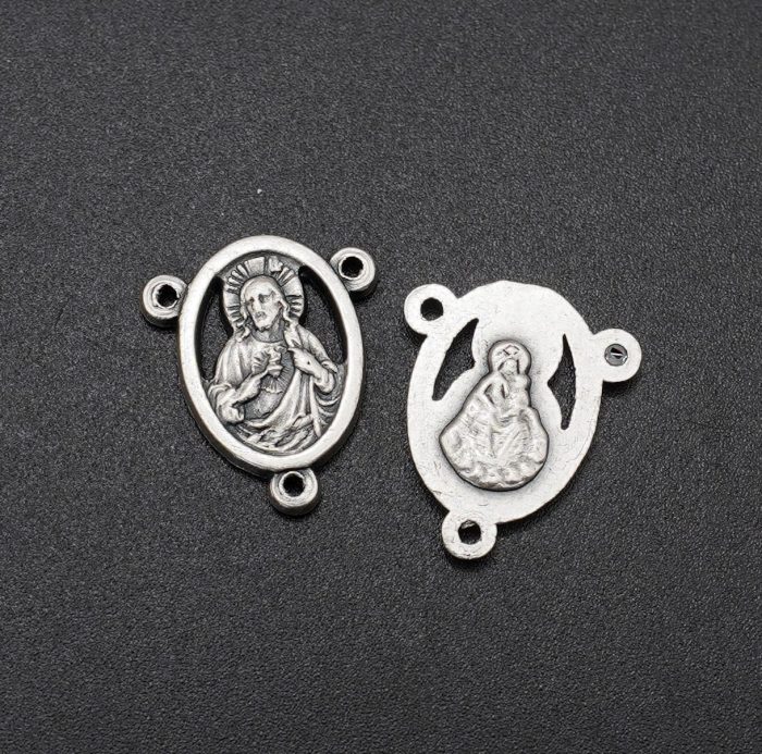 DIY三通-圣衣-锌合金-1.6x1.15cm - 图片 6