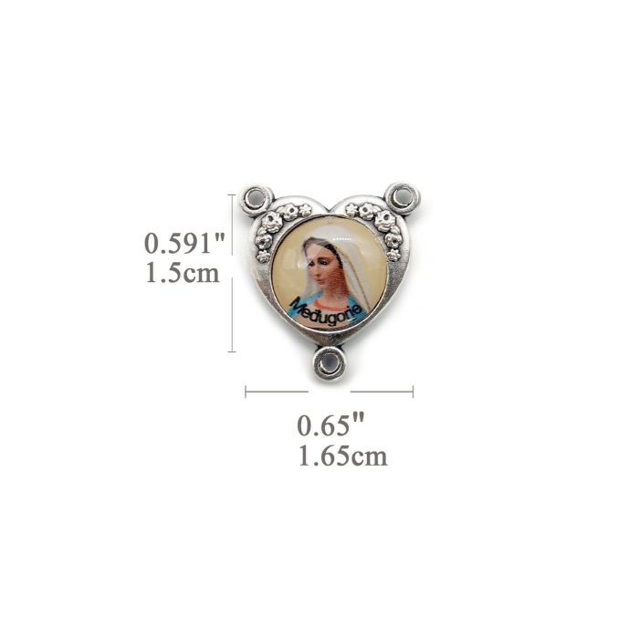 DIY三通-默主哥耶-锌合金-树脂-1.5cm - 图片 2