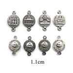 DIY套装-四大殿-圆形-锌合金-1.1cm - 图片 2
