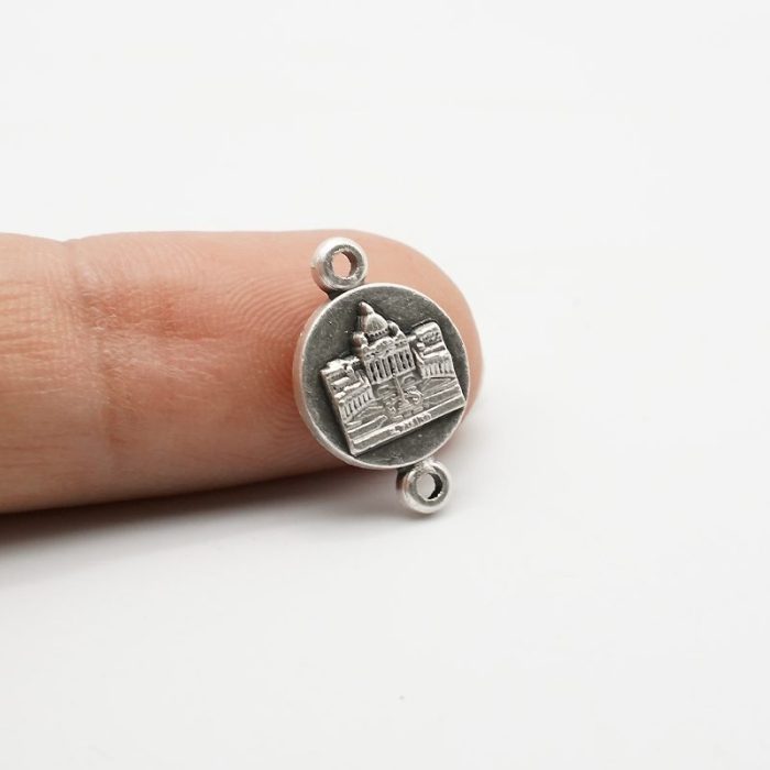 DIY套装-四大殿-圆形-锌合金-1.1cm - 图片 5